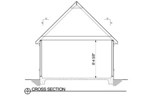 garage plan G1008