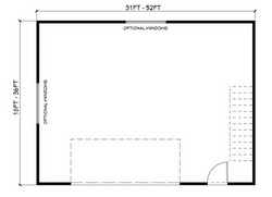 garage plan L1023