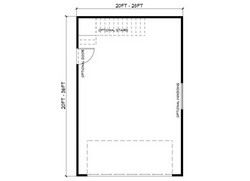 garage plan L1026