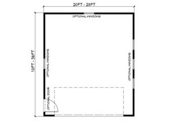 garage plan L1030