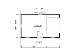 garage plan L1036