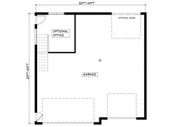 garage plan L1039