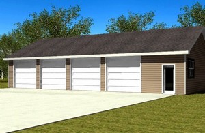 garage plan L1042