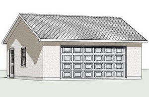 garage plan K1003