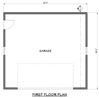 garage plan K1004