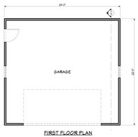 garage plan K1006