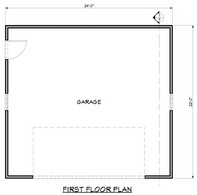 garage plan K1007