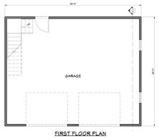 garage plan K1008