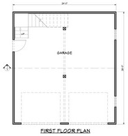 garage plan K1018