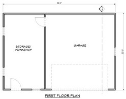 garage plan K1019