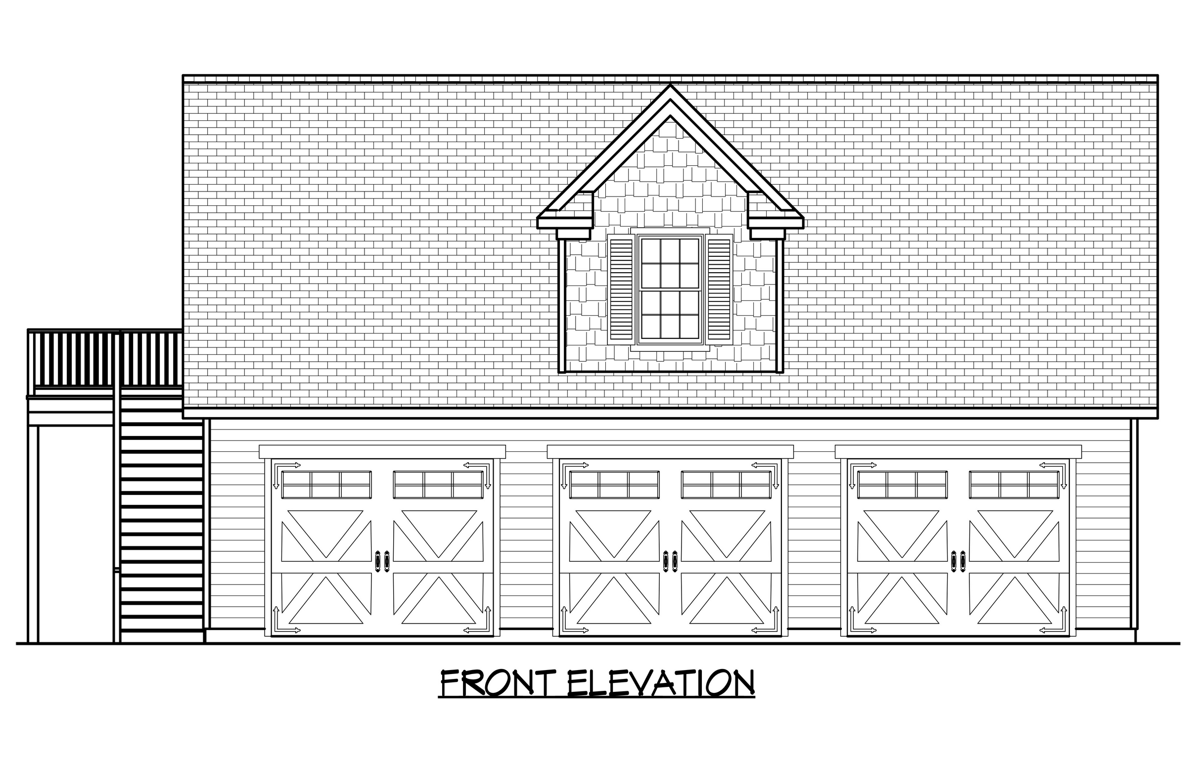 Garage Plan G1003 - Custom Garage Plans