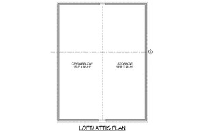 garage plan G1004