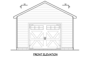 garage plan G1006