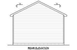 garage plan G1006