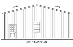 garage plan G1007