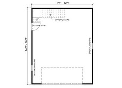 garage plan L1007