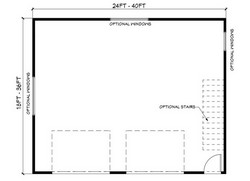 garage plan L1009