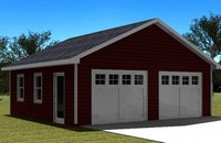 garage plan L1043