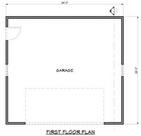 garage plan K1002